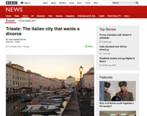 BBC sito Trieste indipendentismo