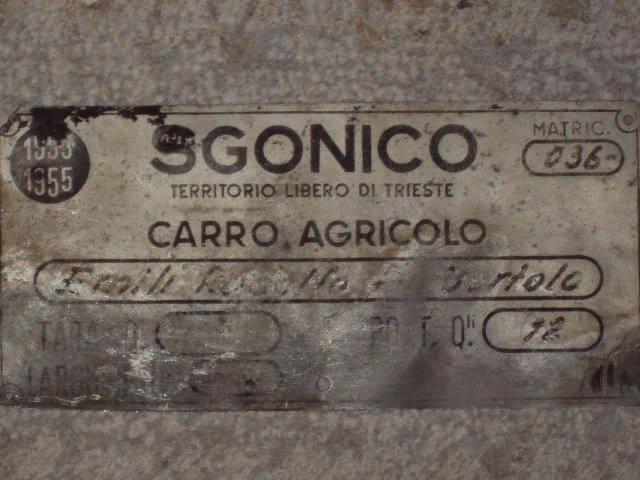 N 07 - Matricola carro agricolo nel TLT