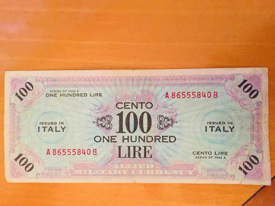 N 23 - Am Lire Banconota circolante nella zona A