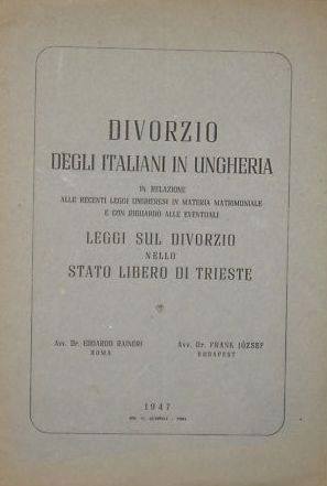 N 43 - leggi sul divorzio TLT