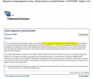 parlamento UE accordi bilaterali