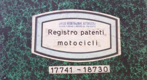 Registro patenti motocicli TLT