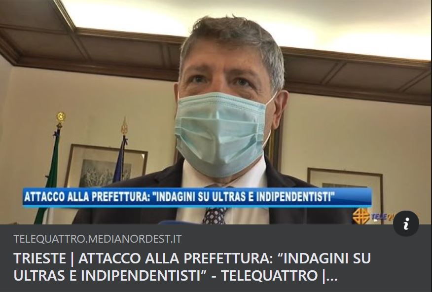 “Democratura” Italica, parola d’ordine: -“Attaccate gli Indipendentisti!”