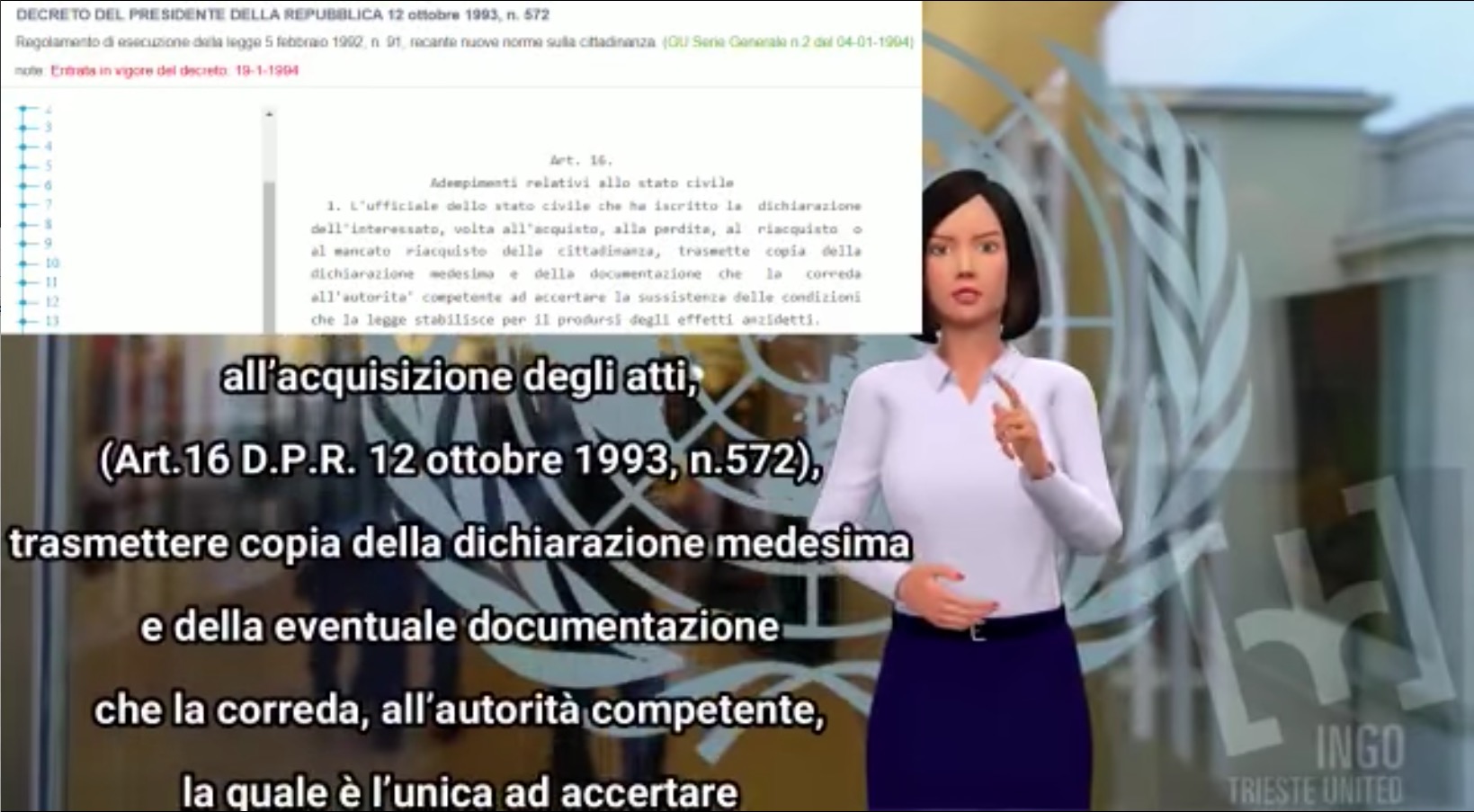 Autocertificazione cittadinanza TLT e dichiarazione sostitutiva – Video